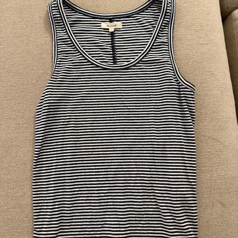 Madewell Classic Striped Tank Top